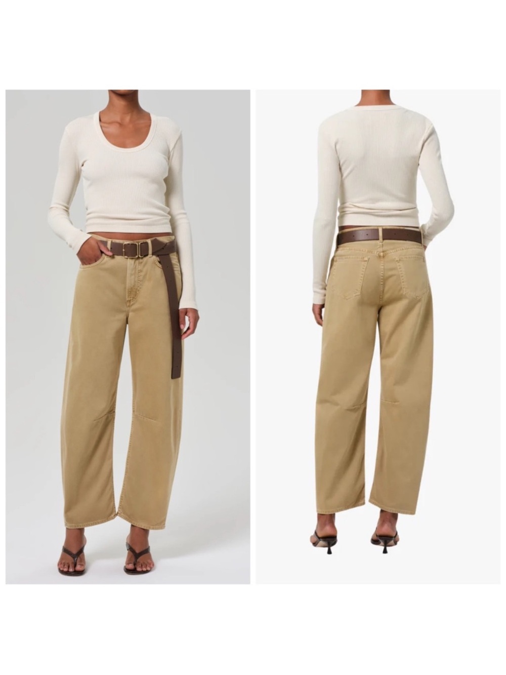 ✨New✨ Citizens of Humanity Miro High Waist Barrel Jeans Heirloom Size: 26 - Picture 2 of 4